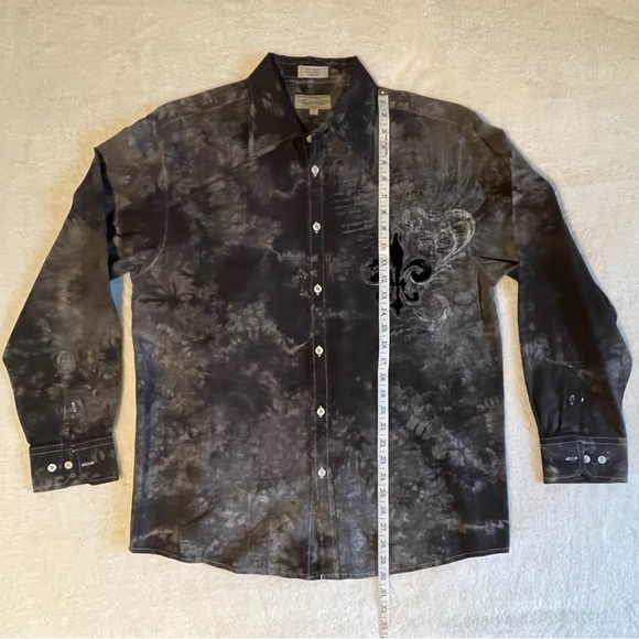 Eighty Eight Men's Button Down Button Up Shirt - Picture 6 of 7